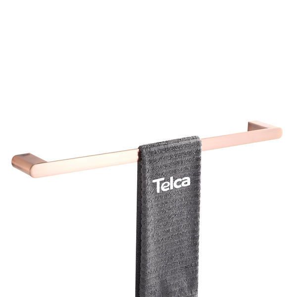 Porta Toalha de Banho de Parede Aço Inox Antigo Cobre