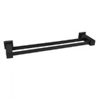 Porta Toalha De Banho Duplo 51cm Bl6090 Ducon Metais Preto Fo