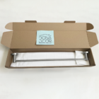 Porta Toalha De Banho Inox 304 Escovado Toalheiro Reto Barra