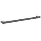 Porta Toalha De Banho Inox (picasso Grafite Fosco)