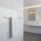 Porta Toalha De Banho Para Banheiro Metal Alto Brilho 52cm Or