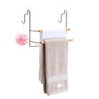 Porta Toalha de Banho para Box Marrom 22cm Terra Brasil Arthi