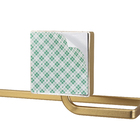 Porta Toalha de Banho Piatina Dourado Fosco 3M Arthi