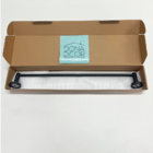 Porta Toalha De Banho Preto Fosco Inox304 Banheiro Suporte Pa