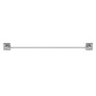 Porta Toalha de Banho Simples de Metal Cromado 64cm Square Stoc