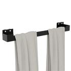 Porta Toalha De Banho Toalheiro Com Adesivo Preto Elg