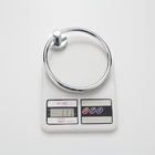 Porta Toalha De Rosto Argola Para Banheiro Suporte Cromado