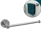 Porta Toalha De Rosto Banheiro Inox 304 Escovado Toalheiro Re