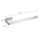 Porta Toalha De Rosto Barra - Aço Inox Escovado