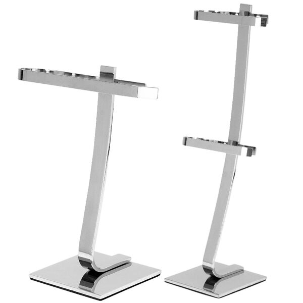 Porta Toalha De Rosto E Papel Higiênico Duplo Cromado U.bali