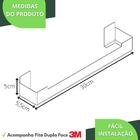 Porta Toalha De Rosto Inox Adesivo Autocolante Elg