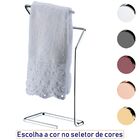 Porta Toalha De Rosto Mãos Para Bancada Banheiro Luxo - Croma