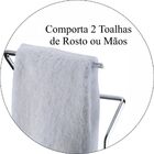 Porta Toalha De Rosto Mãos Para Bancada Banheiro Luxo - Croma