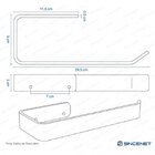 Porta Toalha De Rosto Miró Black