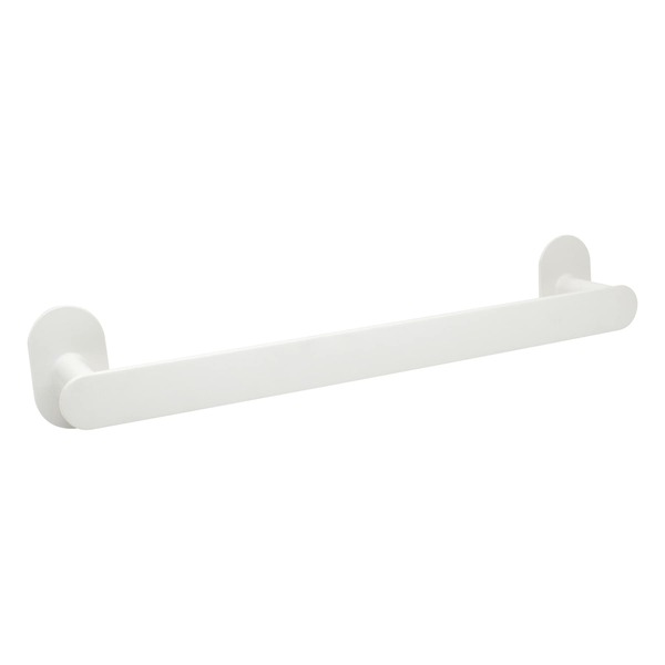 Porta Toalha de Rosto Parede Plástico Branco 57cm Easy Sensea
