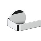 Porta Toalha de Rosto Parede Aço Prata 25,6cm Essential Sensea