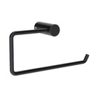 Porta Toalha de Rosto Parede Metal Preto 22,3cm Neo Sensea