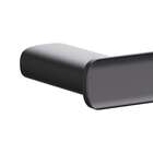 Porta Toalha de Rosto Parede Metal Preto 43,3cm Remix Sensea