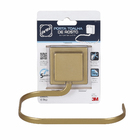 Porta Toalha de Rosto Piatina Dourado Fosco 3M Arthi