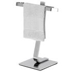 Porta Toalha De Rosto Toalheiro De Bancada Cromado U.bali