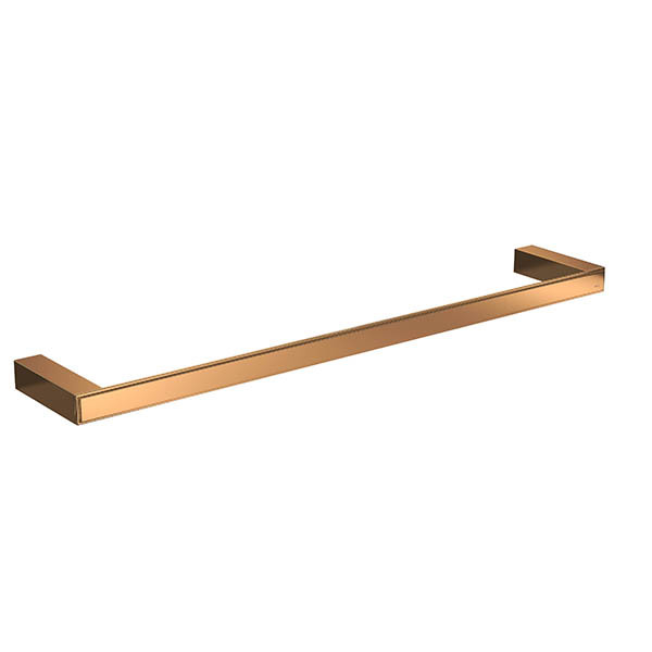 Porta Toalha Dourado 60cm Contemporânea Deca