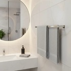 Porta Toalha Duplo De Banheiro [70cm] Aço Inox 304 [Q-td70]