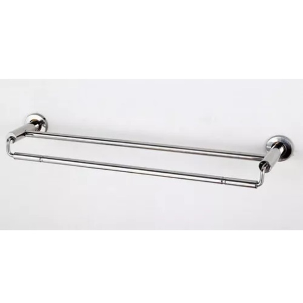 Porta Toalha Em Aço Inox Banheiro 58,5cm Modelo Romano (21078)