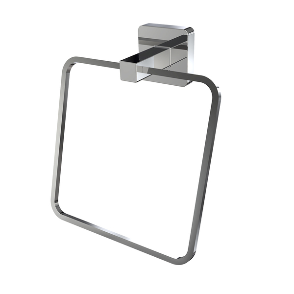 Porta Toalha Em Argola Cromado Liz 4500 C27 Fani