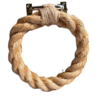 Porta Toalha Em Corda Rústica