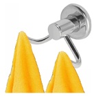 Porta Toalha Gancho Duplo Cabide Banheiro Classic Imperatriz