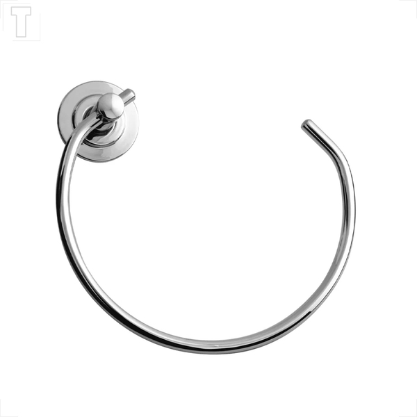 Porta Toalha Kimetais Argola 2020 Star Cromado