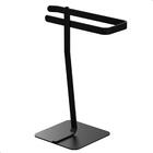 Porta Toalha Lavabo De Bancada Suporte Para Toalha Oslo Preto