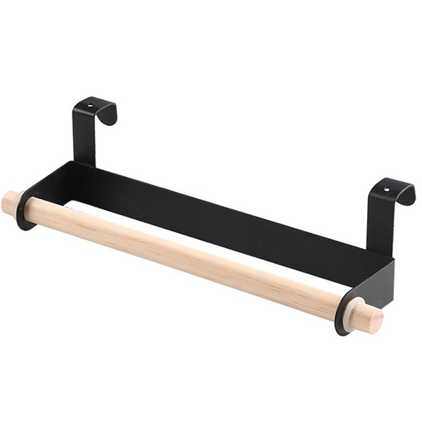 Porta Toalha Pano De Prato Suporte De Porta Preto