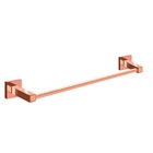 Porta Toalha Para Banheiro Banho Em Latão Rose Gold Luxuoso