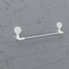 Porta Toalha Para Banheiro Com Adesivo Astra Branco