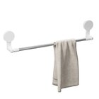 Porta Toalha Para Banheiro Com Adesivo Astra Branco