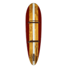 Porta Toalha Prancha Vermelha  85cm