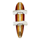 Porta Toalha Prancha Vermelha  85cm