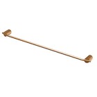 Porta Toalha Reto Longo 60 Cm Lunna Rose Gold Fani