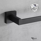 Porta Toalha Rosto 30cm Black