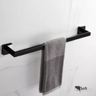 Porta Toalha Rosto 30cm Black