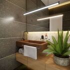 Porta Toalha Rosto 30cm Troia Prata Alto Brilho Grego Metal