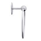 Porta Toalha Rosto  Metal Argola Bali