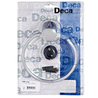 Porta Toalha Rosto Argola Flex 15,50x14,80x3,50cm Prata