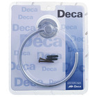 Porta Toalha Rosto Argola Izy 18,30x16x6cm Prata