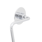 Porta Toalha Rosto Argola Metal Brilhante Parafuso Spring Sensea