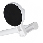 Porta Toalha Rosto e Banho Barra  Branco