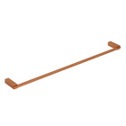 Porta Toalha Rosto e Banho Metal 67cm Rose Gold Quartzo