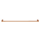 Porta Toalha Rosto e Banho Metal 67cm Rose Gold Quartzo