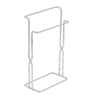 Porta Toalha Rosto e Banho Metal Bancada Prata